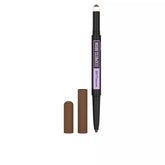 MAYBELLINE-EXPRESS BROW cetim duo 02 castanho médio-DrShampoo - Perfumaria e Cosmética
